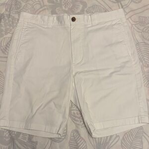 J Crew White Chino Shorts